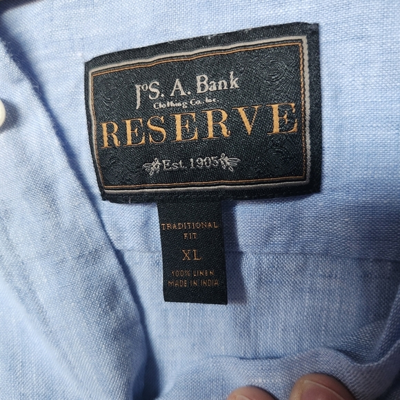 Jos  Banks Linen Shirt - Picture 2 of 6